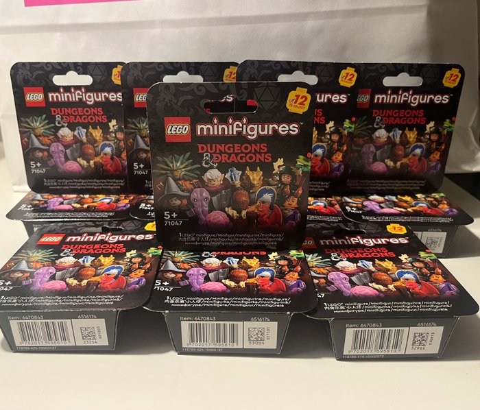 Lego - Minifigurer - 71046 - NEW 71047 Dungeons  Dragons CMF Minifigures Collection series 27 Complete Collection ×12