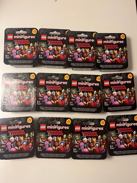 Lego - Minifigurer - 71046 - NEW 71047 Dungeons  Dragons CMF Minifigures Collection series 27 Complete Collection ×12