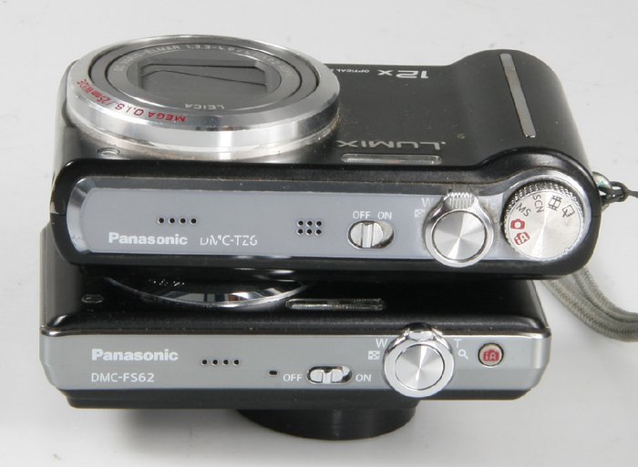 Panasonic 6 Lumix camera's - defect and for parts -- Digitalkamera