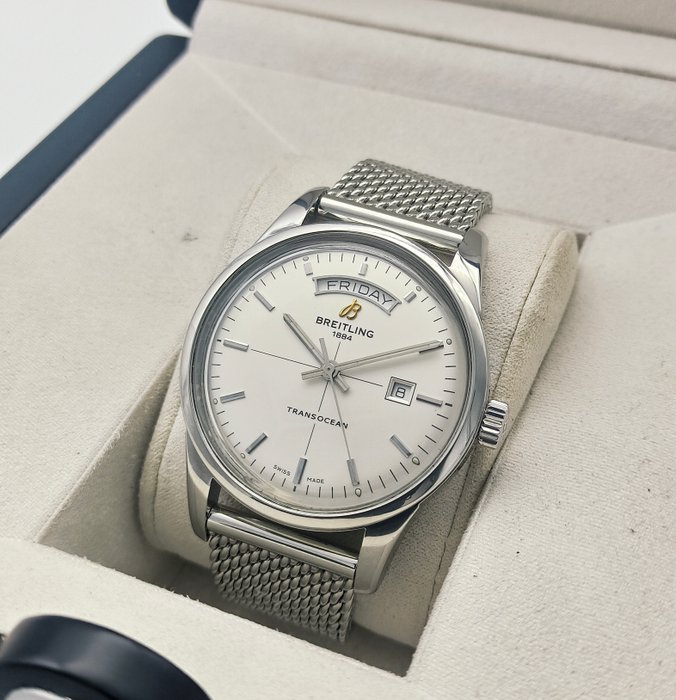 Breitling - Transocean Day Date Automatic - A45310 - Mænd - 2011-nu