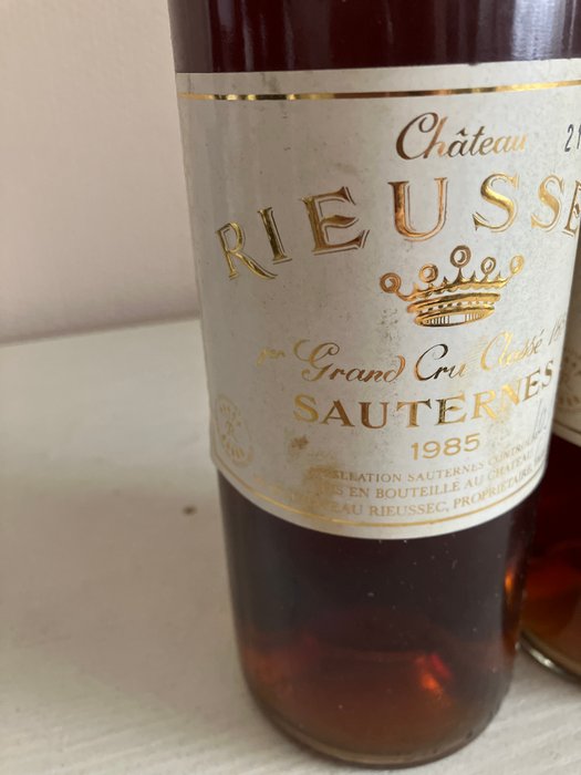 1985 Chateau Rieussec - Bordeaux, Sauternes 1er Grand Cru Classé - 2 Flasker (0,75 L)