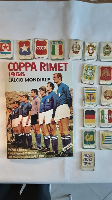 Variant Panini - World Cup England 1966 - 1 Empty album + complete loose sticker set