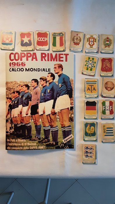 Variant Panini - World Cup England 1966 - 1 Empty album + complete loose sticker set