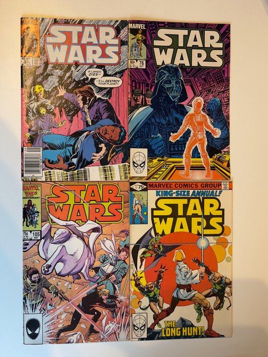 Star Wars 76, 99, 105 and king size annual - 4 Comic collection - 1979/1986