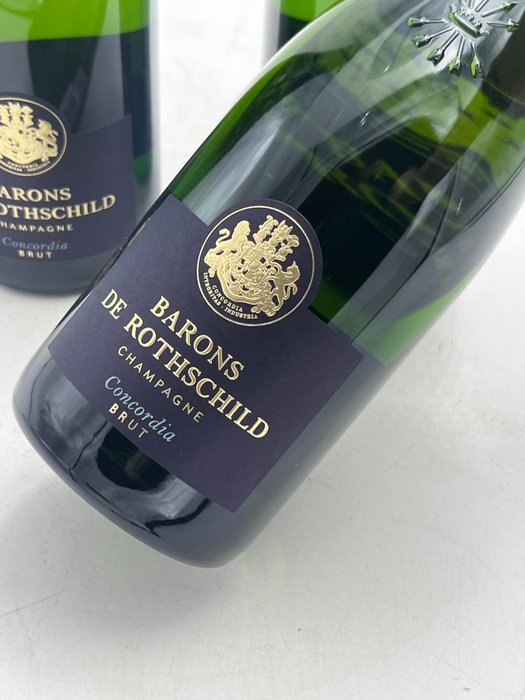 Barons de Rothschild, Concordia - Champagne Brut - 3 Flasker (0,75 L)