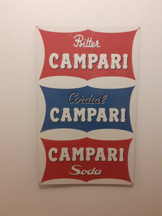 davide campari s.p.a.milano - Davide Campari S.p.a Milano - Reklameplakat - Jern