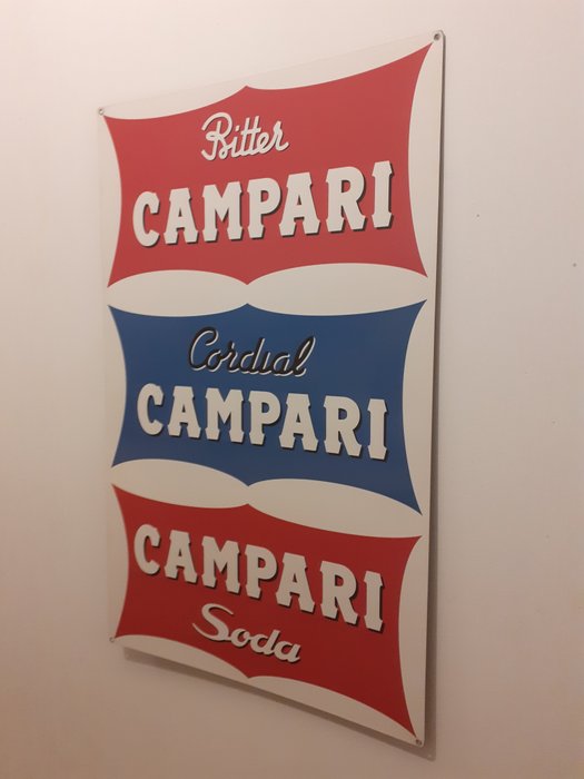 davide campari s.p.a.milano - Davide Campari S.p.a Milano - Reklameplakat - Jern