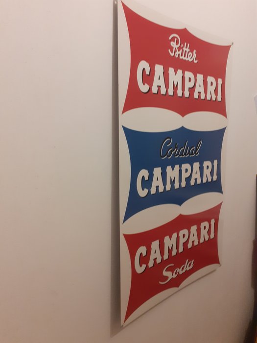 davide campari s.p.a.milano - Davide Campari S.p.a Milano - Reklameplakat - Jern