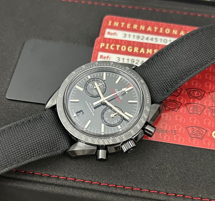 Omega - Speedmaster Moonwatch Dark Side Of The Moon - 31192445101003 - Mænd - 2011-nu