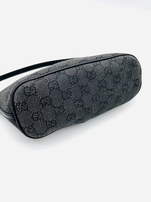 Gucci - GG Denim Accessory Pouch - Håndtaske