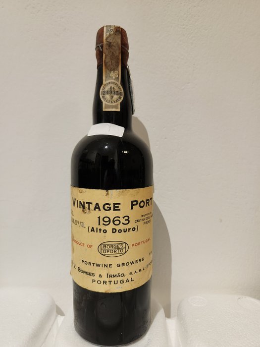 1963 Borges - Vintage Port -  Porto  - 1 Flaske (0,75L)