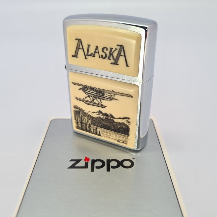 Zippo - Alaska - Lighter - Messing