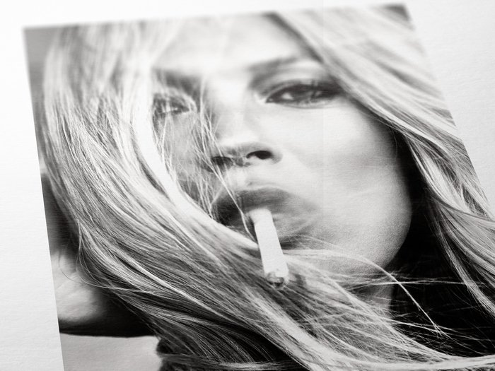 KATE MOSS - Memories Collection - Luxury XXXL Photography - ! 80x60 cm ! - Limited Edition Nr 01 of 100 - Serial ML10018