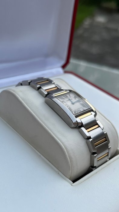 Cartier - Tank Française - 2384 - Kvinder - 2000-2010