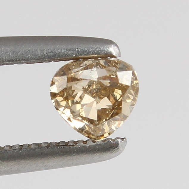 1 pcs Diamant  (Natur)  - 0.55 ct - Pære - SI2 - International Gemological Institute (IGI) - 0,55 ct. Pære Brilliant