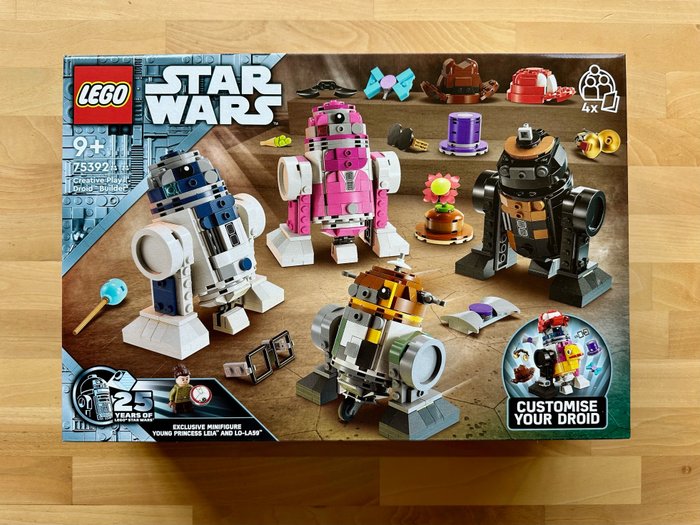 Lego - Star Wars - 75392 - Creative Play Droid Builder without Young Princess Leia and Lo-La9