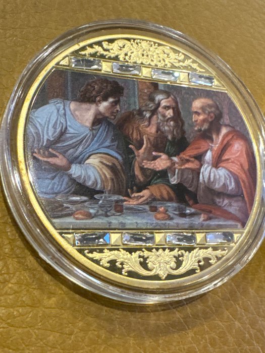 Verden. Medal ND Gigant The Last Supper, Proof 2 pcs  (Ingen mindstepris)