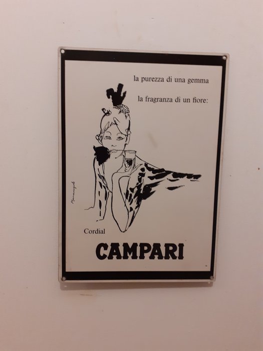 davide campari s.p.a.milano - MARANGOLO - Reklameplakat - Jern