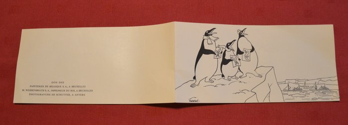 Belgien  - Belgian Antarctic Expedition Mail + Hergé Kort