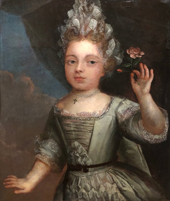 French school (c. 1720) - The baby dutchess