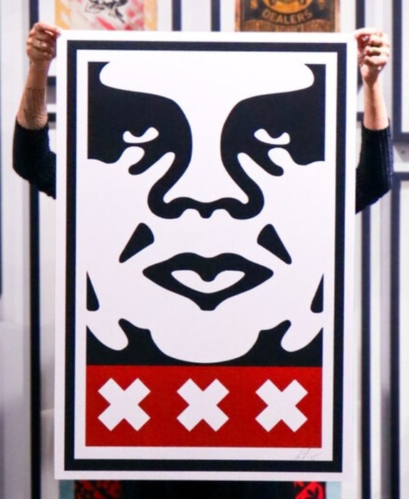 Shepard Fairey (OBEY) (1970) - Obey Icon Amsterdam