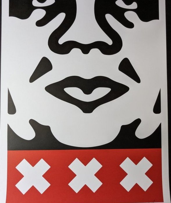 Shepard Fairey (OBEY) (1970) - Obey Icon Amsterdam