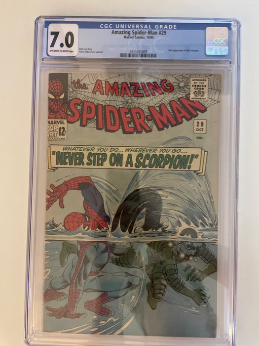 Amazing Spider-Man #29 - 2nd Appearance of Scorpion - CGC 7.0 - 1 Graded comic