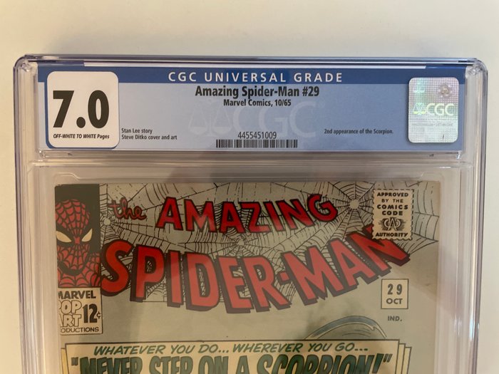 Amazing Spider-Man #29 - 2nd Appearance of Scorpion - CGC 7.0 - 1 Graded comic