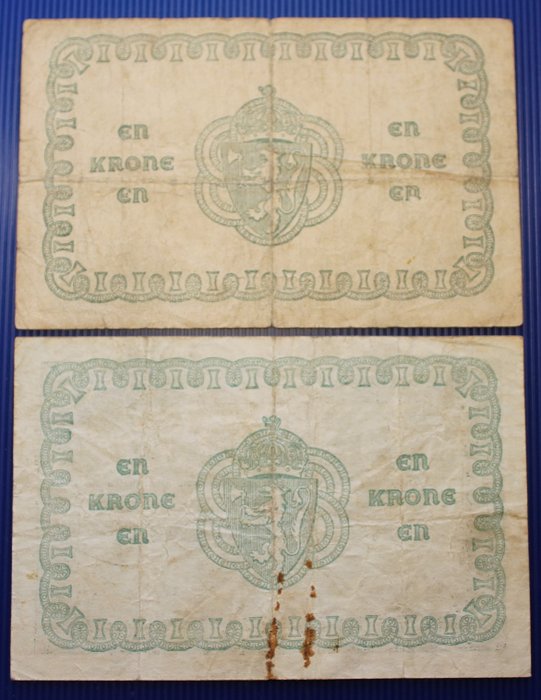 Norge - 6 banknotes - various dates  (Ingen mindstepris)