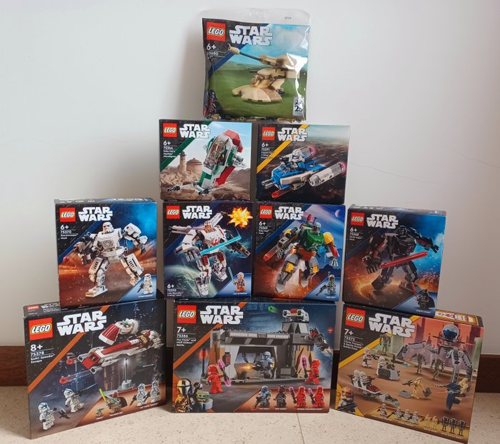 Lego - Star Wars - 75386-75378-75372-75369-75390-75370-75368-75344-75391-30680 - 2020+