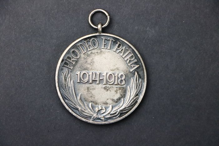 Østrig-Ungarn. WWI Commemorative Medal 'Pro Deo et Patria' for non combatants. Ca 1929  (Ingen mindstepris)