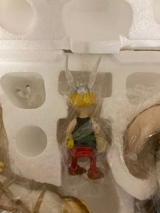 Figur - Ensemble de Figurines Atlas/Plastoy - Astérix, Obélix et Idéfix sur le char - Plast