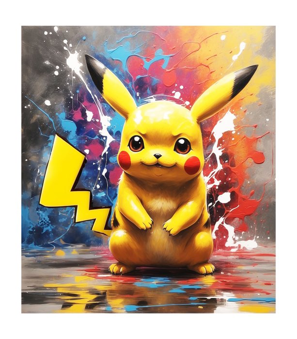 Krasz (xx) - Pikachu - Colorful splash