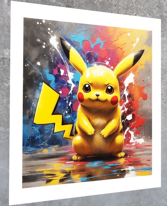 Krasz (xx) - Pikachu - Colorful splash