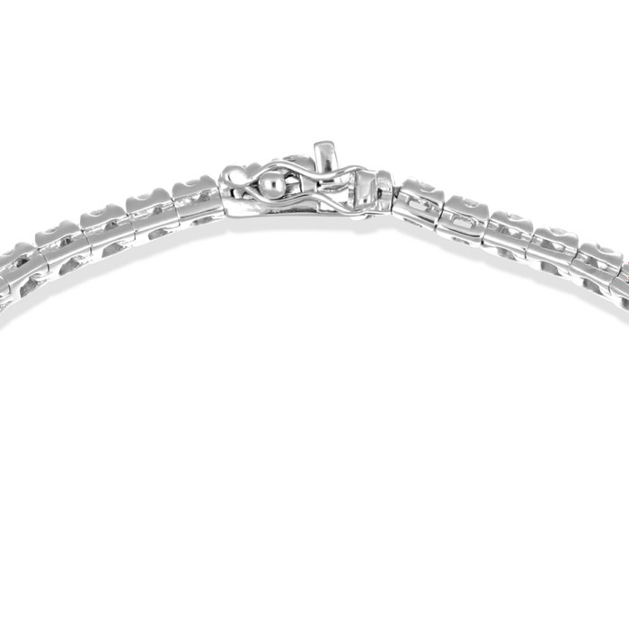 Armbånd - 18 kraat Hvidguld -  2.16ct. tw. Diamant (Natur)