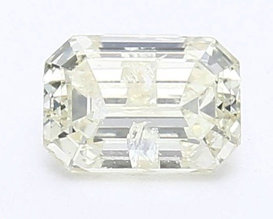 1 pcs Diamant  (Natur)  - 1.02 ct - Smaragd - I1 - International Gemological Institute (IGI) - Q - R