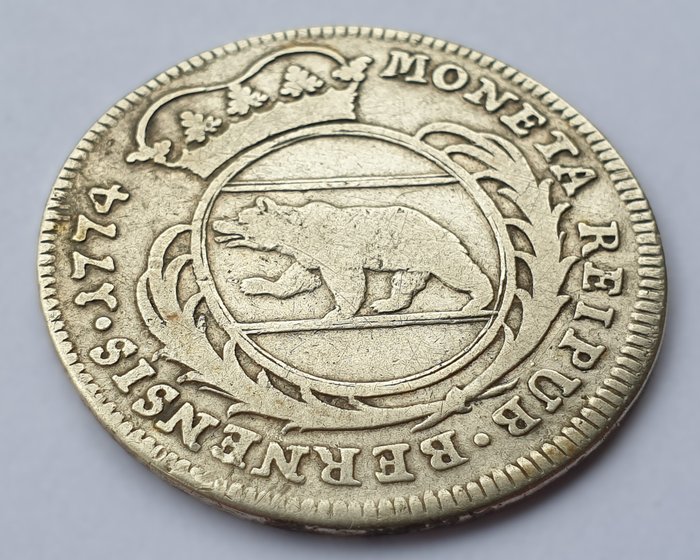 Schweiz, Bern. 1/4 Thaler (taler) 1774 - rare