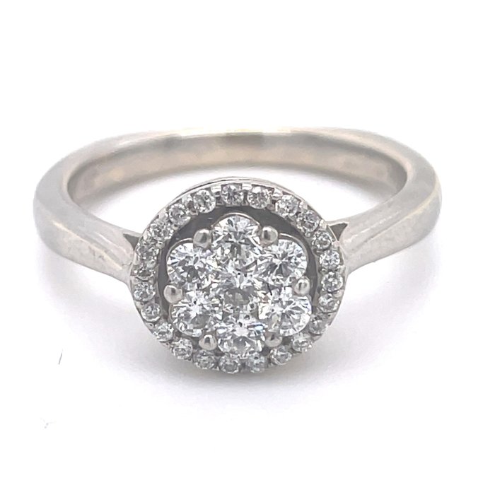 Ring -  0.53ct. tw. Diamant (Natur)