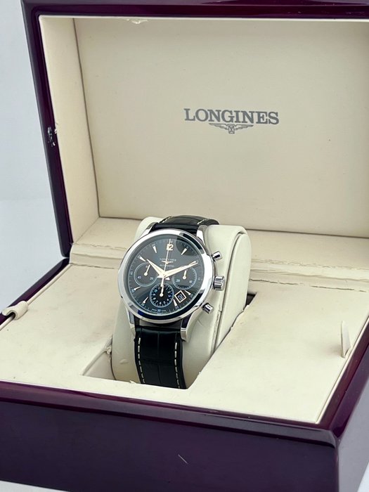 Longines - Heritage Column-Wheel Automatic Chronograph - - L2.750.4 - Mænd - 2011-nu