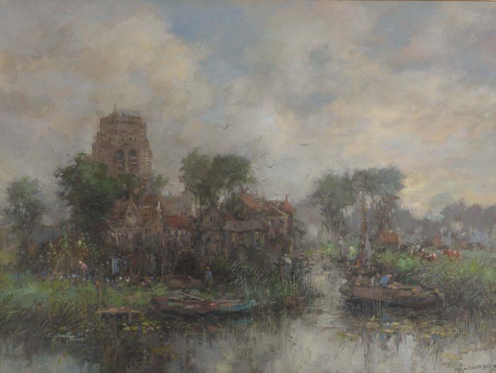 Theodorus van Oorschot (1910-1989) - Dorp en kerk