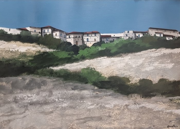 Enotrio Pugliese (1920-1989) - Paesaggio calabrese