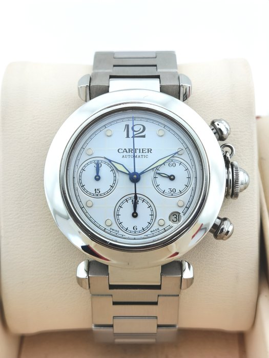 Cartier - Pasha Chronograph - 2412 - Unisex - 2000-2010