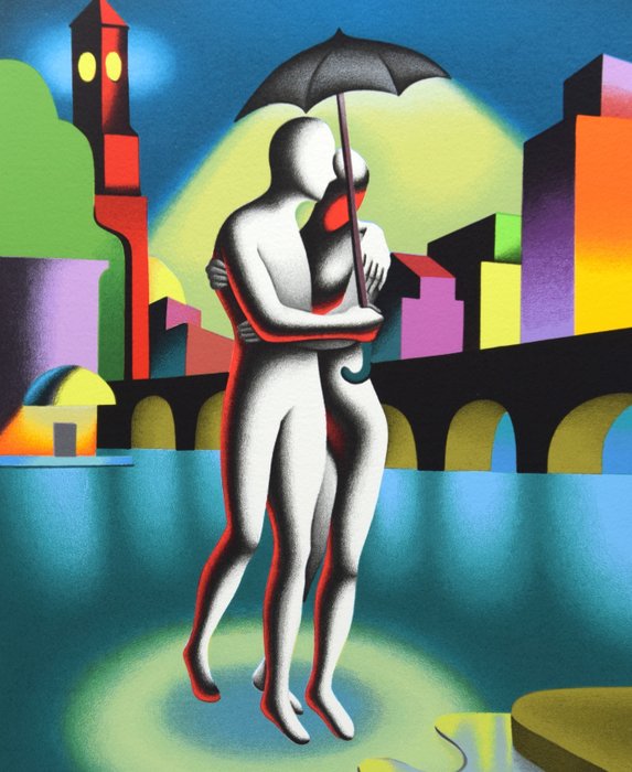 Mark Kostabi (1960) - Cloudy with the chance of love