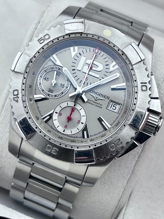 Longines - Hydroconquest Automatic Chronograph - - L3.651.4 - Mænd - 2011-nu