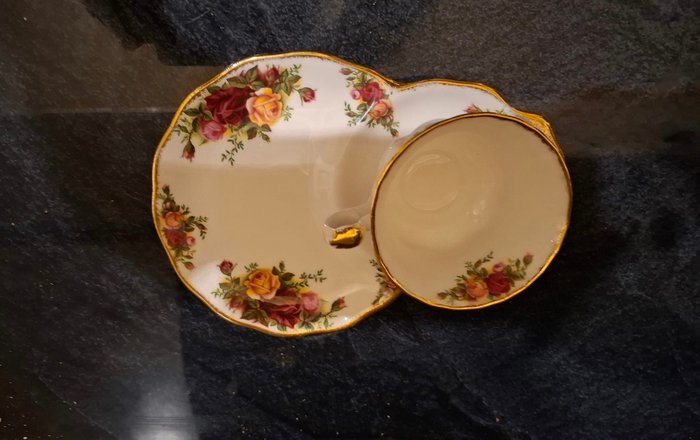 Royal Albert - Te service (3) - Old Country Rose - Knogleporcelæn