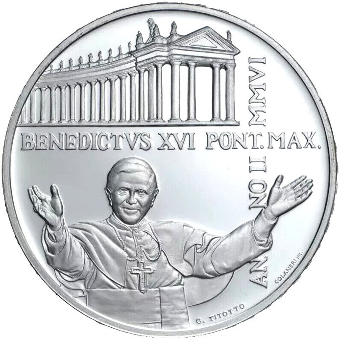 Vatikanstaten 10 Euro 2006 "Gian Lorenzo Bernini" Proof  (Ingen mindstepris)