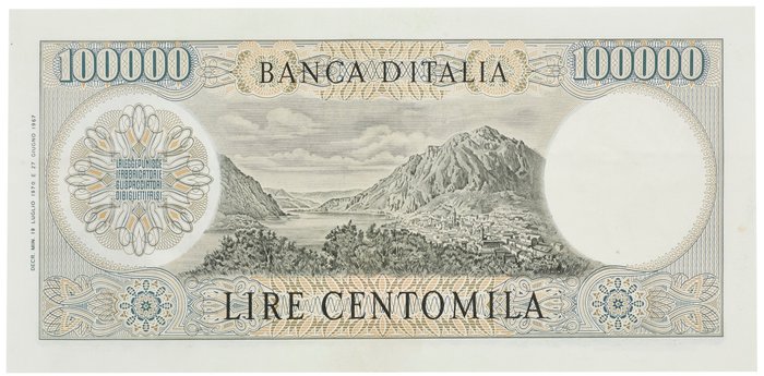 Italien - 100000 Lire 19/07/70 - Gigante BI 82B2 -  Pick 100b