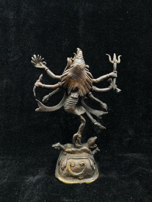 Shiva Nataraja - Bronze - Indien - anden halvdel af det 20. århundrede