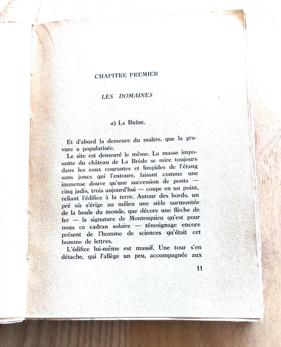 Emile de Perceval - Montesquieu et La Vigne - 1935