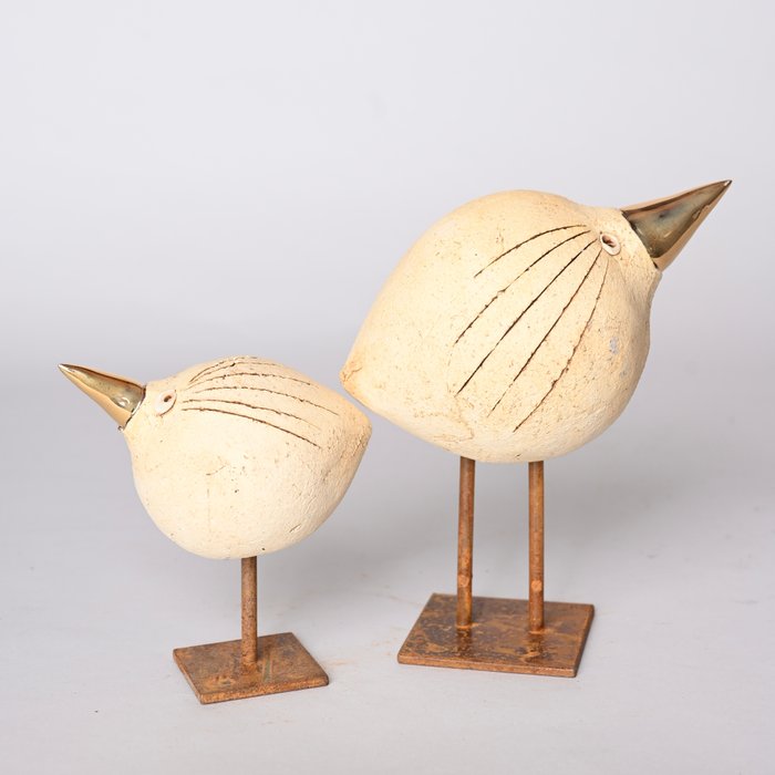 Ewa Budzowska - 2 Birds (with 24carat gold)